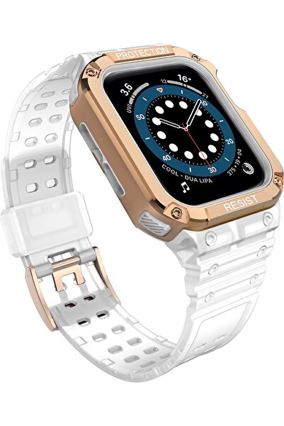 Hurtel Curea de protecție cu carcasă pentru Watch 7/6/5/4/3/2/SE (45/44/42mm)...