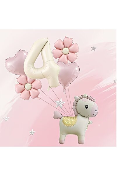 ÇITIPITISTORE Σετ γιορτής γενεθλίων με μπαλόνια από αλουμινόχαρτο με θέμα το ...