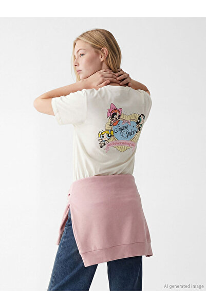 LC Waikiki Timeless Clothing & Zamansız Seçimler PowerPuff Girls Baskılı Kadı...