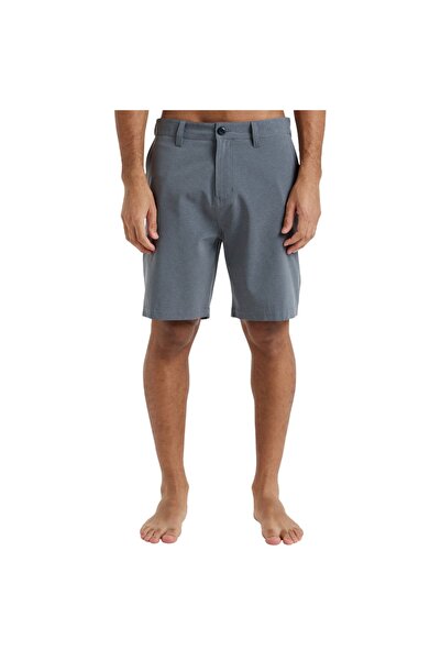 Quiksilver UNION HEATHER AMPH ΥΒΡΙΔΙΚΟ ΣΟΡΤΣ 19 " ΣΚΟΥΡΟ ΓΚΡΙ HEATHER 36