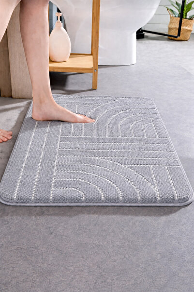 new colourse Αντιολισθητική βάση, Μονόχωρο μπάνιο 40x60 εκ., Χαλάκι νιπτήρα