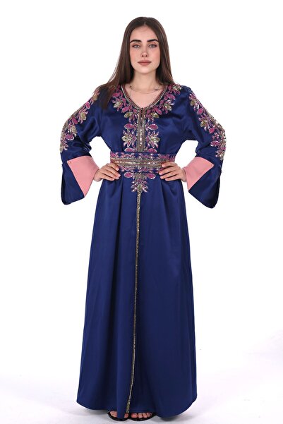 al bent al sharqieh women satin jalabiya dress