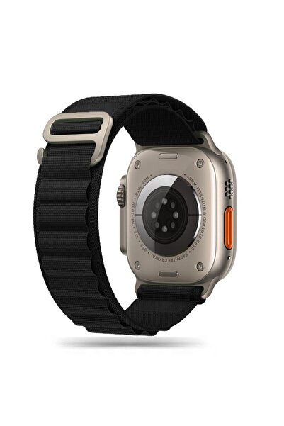 Tech-Protect Nylon Pro Apple Watch 4/5/6/7/SE/8/9/Ultra 44/45/49mm Black