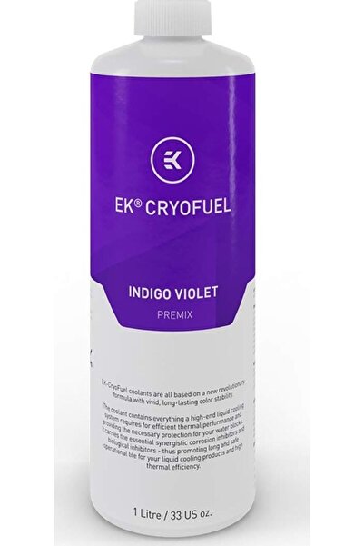EK Water Blocks EK-CryoFuel Indigo Violet (Premix 1000mL) (violet, 1 Litru)