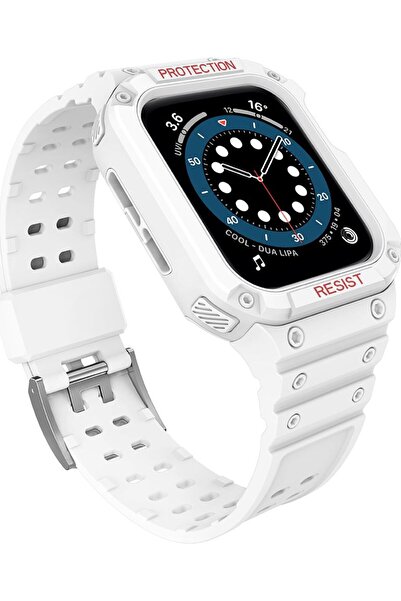 Hurtel Curea de protecție cu carcasă pentru Watch 7/6/5/4/3/2/SE (45/44/42mm)...