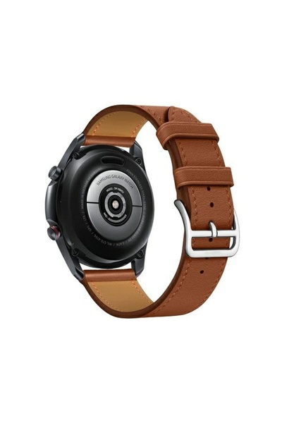 Beline Curea de ceas 20mm din piele, bronzie/maro, cutie