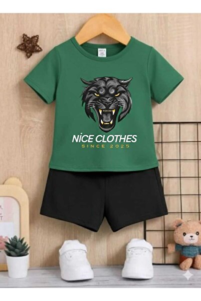 Nice Clothes ΚΑΛΟΚΑΙΡΙΝΟ ΠΑΙΔΙΚΟ ΣΕΤ ΜΠΛΟΥΖΑΚΙ-ΣΟΡΤΣ UNISEX (ΩΡΑΙΟ ΣΧΕΔΙΟ ΛΕΟ...