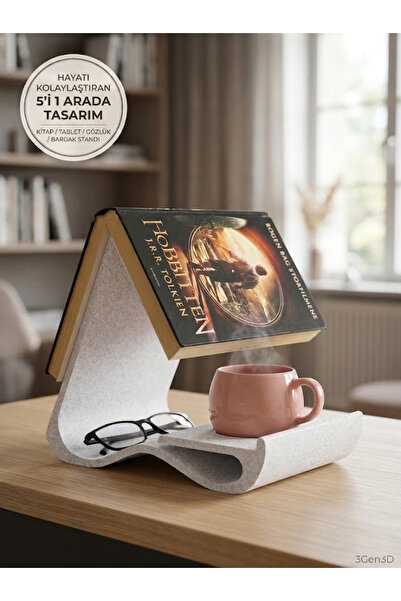 YS Yıldızhanstore Dekoratif Kitap Ayraclı Tutucu Rahle Stand | Modern Ayrac, ...