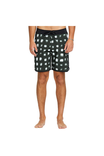 Volcom INFUSE SCALLOP MOD BOARDSHORTS 19 " ΜΑΥΡΟ 32