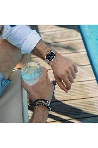 Tech-Protect MILANO APPLE WATCH 6/7/8/9/10/SE/ULTRA 1/2 (44/45/46/49 MM) TITAN