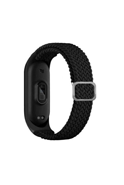 Beline Curea textilă neagră pentru Mi Band 3/4