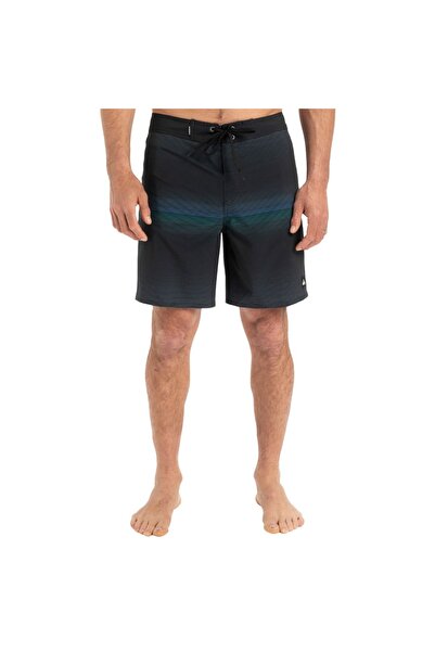Quiksilver SURFSILK ΣΟΡΤΣ ΠΑΡΑΛΙΑΣ ΜΕ ΊΣΙΑ ΓΡΑΜΜΗ 18 " MERC CHK T.BLK 30