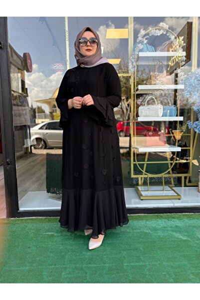 FATMA DANIŞMAN KREP KUMAŞ ELBİSE