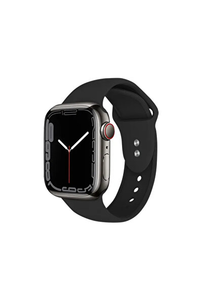 Crong Liquid Band - Curea Apple Watch 38/40 mm (negru)