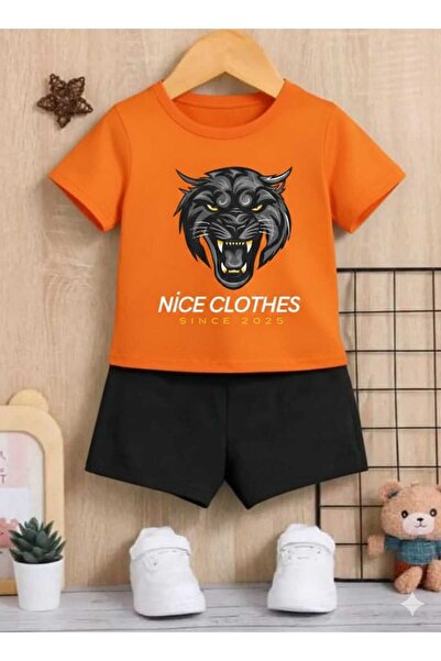 Nice Clothes ΚΑΛΟΚΑΙΡΙΝΟ ΠΑΙΔΙΚΟ ΣΕΤ ΜΠΛΟΥΖΑΚΙ-ΣΟΡΤΣ UNISEX (ΩΡΑΙΟ ΣΧΕΔΙΟ ΛΕΟ...