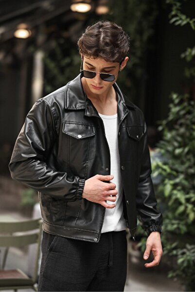 Montivo New Season High Quality Men's Leather Jacket