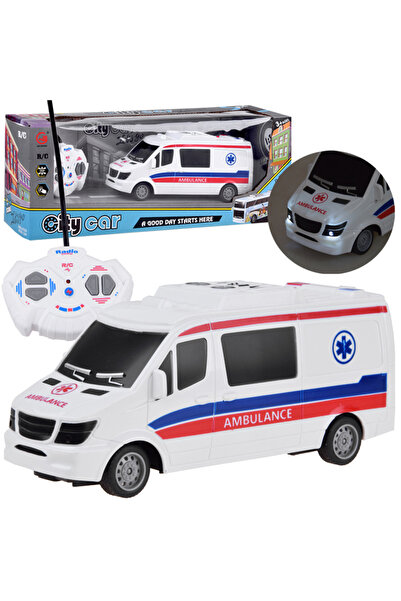 Jokomisiada Ambulanță auto cu telecomandă RC0607