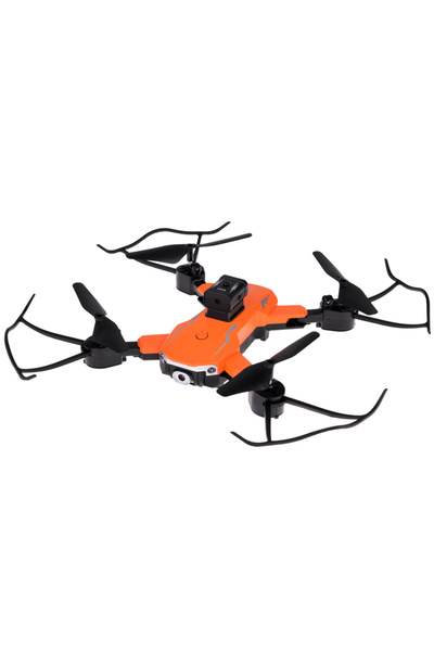 Jokomisiada Quadrocopter Flying Drone Remote Control Model Foldable + Remote ...