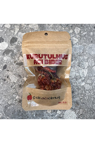 çokacıolmuş Kurutulmuş Acı Biber - Ghost Pepper - Dünyanın En Acı Biberlerler...