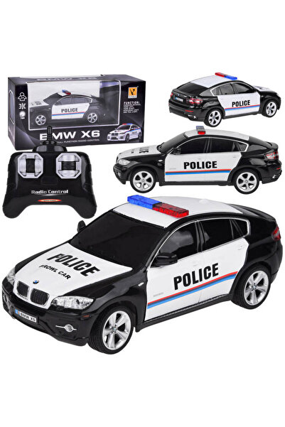Jokomisiada BMW X6 mașină de poliție sport cu telecomandă RC0660 CY