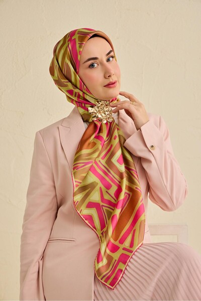 Silk Home وشاح تويل حرير 11505-20