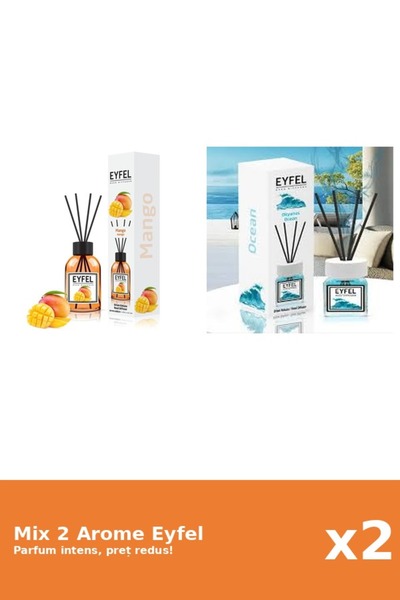 Eyfel Set 2 Mix Eyfel: 1x Mango, 1x Ocean