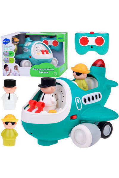 Hola Avion telecomandat cu control al volumului + 2 figurine ZA5072