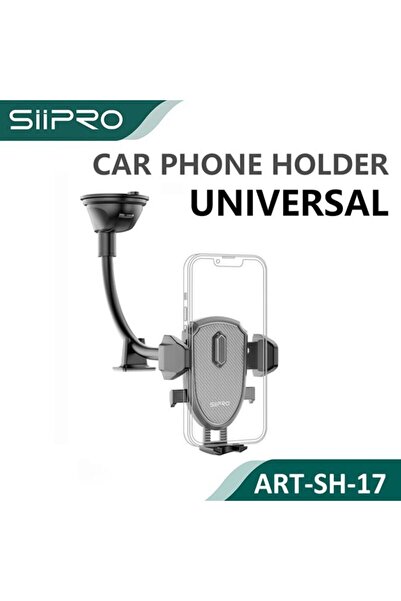 SiPro Siipro Car Windscreen Phone Holder Black (SH-17)