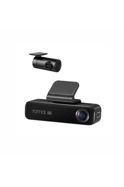70MAİ Dash Cam 4K M800 Dual Sony STARVIS 2 Built-in eMMC 4G GPS Black