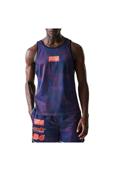 NEW ERA RED BULL RACING ΔΙΧΤΥΩΤΟ ΦΑΝΕΛΑΚΙ ΣΚΟΥΡΟ ΜΠΛΕ M