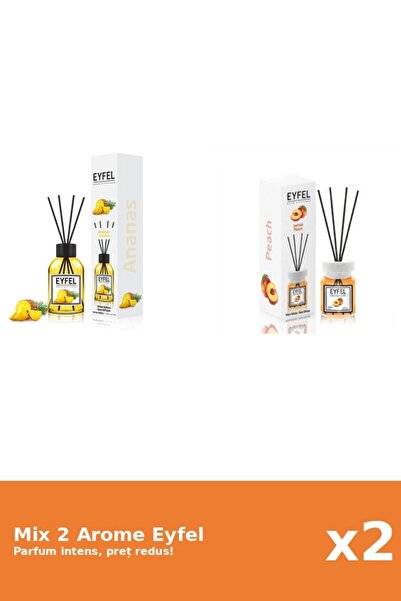 Eyfel Set 2 Mix Eyfel: 1x Ananas, 1x Piersica