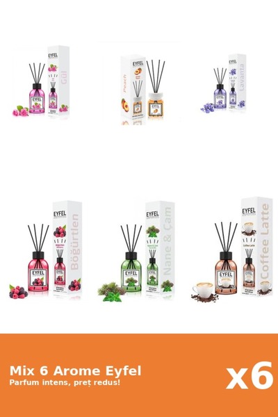 Eyfel Set 6 Mix Variat: 6 arome