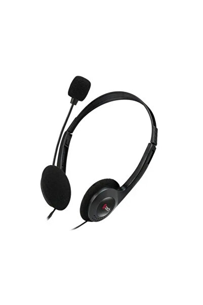 C-TECH Căști cu microfon MHS-03E, cerna