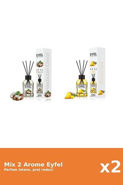 Eyfel Set 2 Mix Eyfel: 1x Ananas, 1x Nuca De Cocos