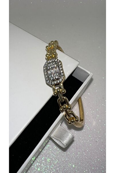 GLARE JEWELRY CO Baguette Zircon Stone Detailed Tiff Model Luxury Xuping Stai...