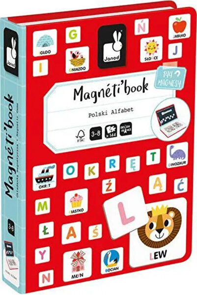 Other Janod Magnetibook Alfabetul Polonez