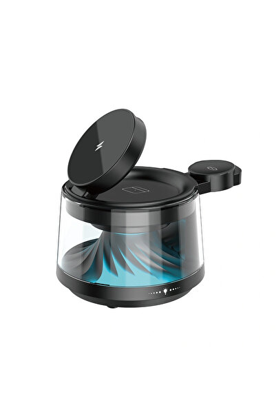 WIWU 5in1 Flow Wireless Charging Speaker Station with Ambient Light (W039)
