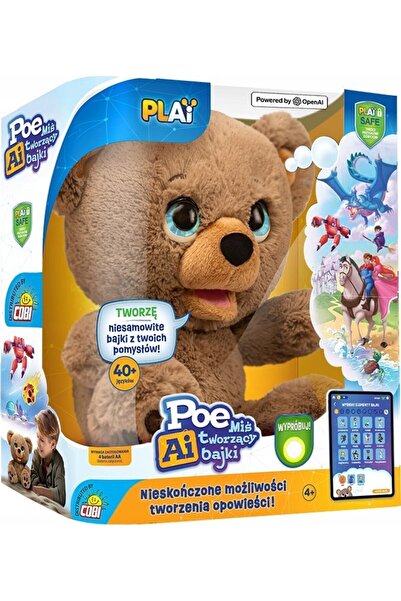 COBI Mascota interactivă Poe AI - ursuleț care creează povești