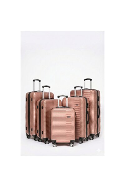 Flieger Luggage 5PCS Luggage Set Travel Suitcase Set Hard Shell Spinner Carry...