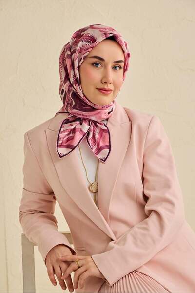 Silk Home Μεταξωτό μαντήλι τουίλ 11503-09