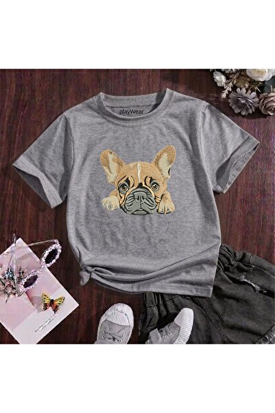 playwear Παιδικό unisex μπλουζάκι Pug Doge με στάμπα, 100% βαμβάκι, με λαιμόκ...
