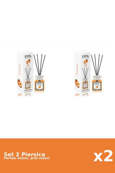 Eyfel Set 2 Odorizant Piersica, 120 ml