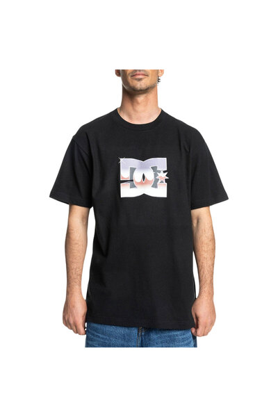 DC Μεταλλικό Αστέρι Μπλουζάκι Μαύρο XL