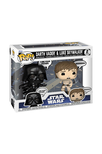 Funko POP: STAR WARS Darth Vader & Luke Skywalker (I Am Your Father) 2-Pack