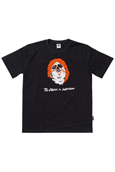 The Dudes FAT DAVID Μπλουζάκι Μαύρο L