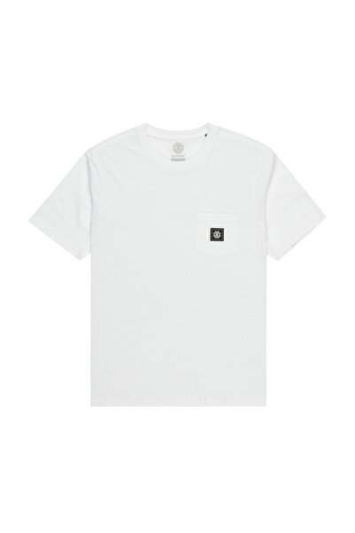 Element ICON T-SHIRT ΜΕ ΤΣΕΠΗ ΟΠΤΙΚΟ ΛΕΥΚΟ M