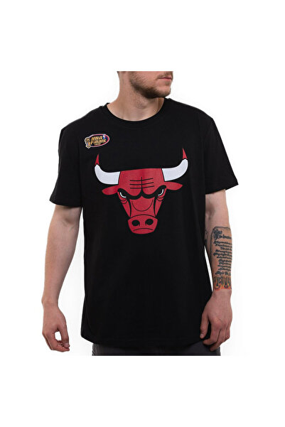 Mitchell & Ness ΛΟΓΟΤΥΠΟ ΟΜΑΔΑΣ NBA ΣΑΧΙΓΚΑ ΜΠΟΥΛΣ ΜΠΛΟΥΖΑΚΙ ΜΑΥΡΟ L