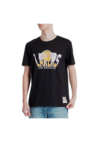 Mitchell & Ness NBA RETRODOME LOS ANGELES LAKERS ΜΠΛΟΥΖΑΚΙ ΜΑΥΡΟ XL