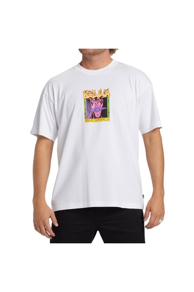 BİLLABONG DAWG OG TEE ΛΕΥΚΟ M