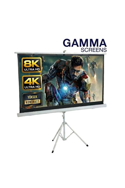Gamma Screens 150x150 Tripod Ayaklı Projeksiyon Perdesi